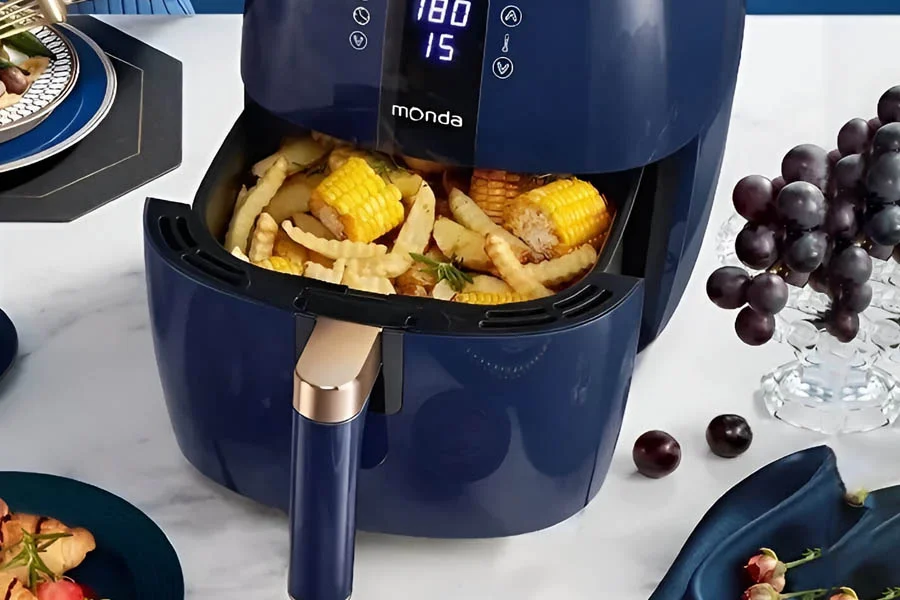 cooking in an air fryer